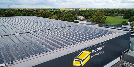 Moonen Packaging Sustainable factory